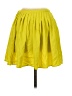American Apparel Solid Yellow Casual Skirt Size S - photo 2