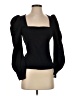 Zara Black Long Sleeve Top Size S - photo 1