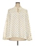 Crown & Ivy Ivory Long Sleeve Blouse Size XXL - photo 1