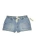 No Boundaries Blue Denim Shorts Size XL - photo 1