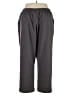 Alfred Dunner 100% Polyester Solid Gray Casual Pants Size 20 - photo 2