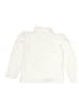 Zara Ivory White Long Sleeve Polo Size 6 - 7 - photo 2