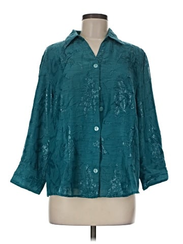 Coldwater Creek 3/4 Sleeve Blouse (view 1)