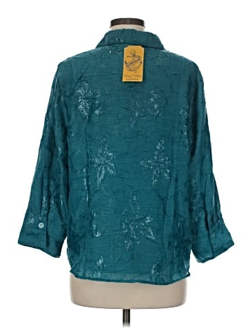 Coldwater Creek 3/4 Sleeve Blouse (view 2)