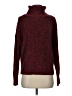 Sanctuary Tweed Burgundy Turtleneck Sweater Size S - photo 1