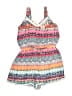 Speechless Print Orange Pink Romper Size S (kids) - photo 1