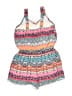 Speechless Print Orange Pink Romper Size S (kids) - photo 2