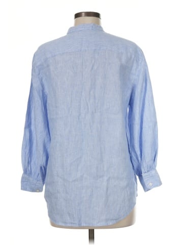 Lauren by Ralph Lauren 3/4 Sleeve Button-Down Shirt (view 2)