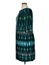 Studio One Argyle Teal Casual Dress Size XL - photo 5