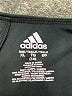 Adidas 100% Polyester Stripes Black Skort Size 16 - photo 3
