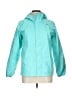 The North Face 100% Polyester Teal Raincoat Size XL - photo 1
