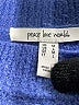 Peace Love World Color Block Blue Pullover Sweater Size M - photo 7