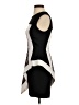 BCBGMAXAZRIA 100% Polyester Graphic Black Cocktail Dress Size 0 - photo 5
