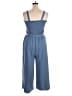 No Boundaries 100% Recycled Polyester Solid Blue Jumpsuit Size XXL - photo 2