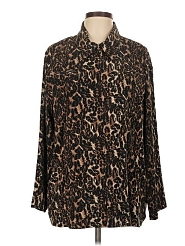 Maggie Barnes Long Sleeve Button-Down Shirt (view 1)