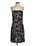 Cache Graphic Black Cocktail Dress Size S - photo 1