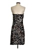 Cache Graphic Black Cocktail Dress Size S - photo 2