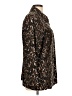 Maggie Barnes Animal Print Brown Long Sleeve Button-Down Shirt Size L - photo 4