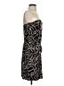 Cache Graphic Black Cocktail Dress Size S - photo 4