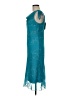 Sangria 100% Polyester Teal Cocktail Dress Size 8 - photo 5