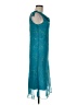 Sangria 100% Polyester Teal Cocktail Dress Size 8 - photo 4