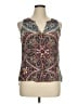 Sanctuary 100% Rayon Gray Sleeveless Blouse Size XL - photo 1