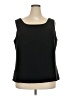 Kasper 100% Polyester Black Tank Top Size 20 - photo 1