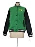 Nike 100% Polyester Color Block Green Track Jacket Size M - photo 1