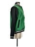 Nike 100% Polyester Color Block Green Track Jacket Size M - photo 4