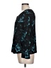 Notations Teal Long Sleeve Blouse Size L - photo 5