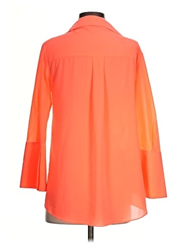 Alice + Olivia 3/4 Sleeve Button-Down Shirt (view 2)