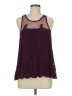 Eyeshadow 100% Nylon Burgundy Tank Top Size M - photo 1