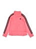 Adidas 100% Polyester Pink Track Jacket Size 5 - photo 1