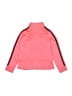 Adidas 100% Polyester Pink Track Jacket Size 5 - photo 2