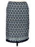 Max Studio Print Teal Casual Skirt Size M - photo 2
