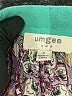 Umgee Animal Print Teal Long Sleeve Blouse Size S - photo 7