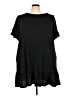 Max Studio Black Short Sleeve Top Size 3X - photo 1