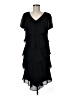 Patra 100% Polyester Black Cocktail Dress Size 8 - photo 1