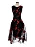 Maje 100% Polyester Floral Black Cocktail Dress Size Sm (1) - photo 1