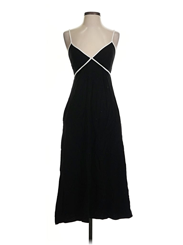 Pre-owned Monteau Cocktail Dress In Black