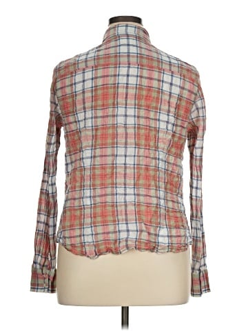 J.Crew Factory Store Long Sleeve Button-Down Shirt (view 2)