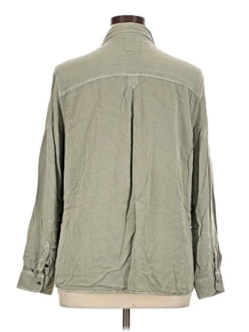 American Eagle Outfitters Long Sleeve Button-Down Shirt (view 2)