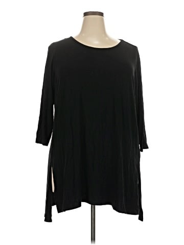 Joan Vass 3/4 Sleeve T-Shirt (view 1)