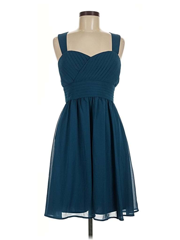 Pre-owned Modcloth Cocktail Dress In Teal