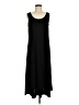 Jostar Solid Black Casual Dress Size M - photo 1