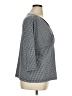 Covington Gray 3/4 Sleeve Blouse Size 16 - 18 - photo 4