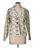 Coldwater Creek 100% Cotton Ivory Blazer Size L - photo 1