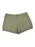 H&M 100% Polyamide Solid Green Khaki Shorts Size XL - photo 1