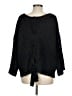 Easel Solid Black Pullover Sweater Size M - photo 2