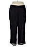 Lands' End 100% Modal Black Casual Pants Size 3X - photo 1